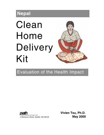Nepal Clean Home Delivery Kit: Evaluation of the Health Impact - Path