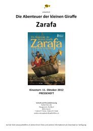 Zarafa - PathÃ© Films AG ZÃ¼rich