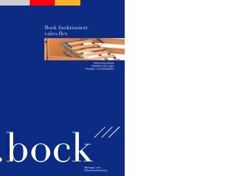 Montageanleitung - Bock