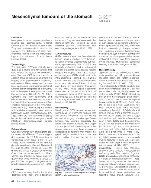 CHAPTER 3 Tumours of the Stomach - Pathology Outlines