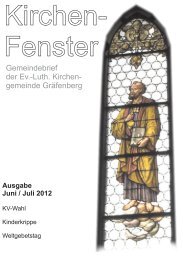 Ausgabe Juni / Juli 2012 - Dekanat Gräfenberg