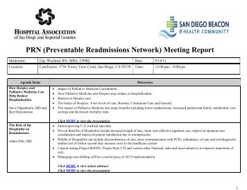 Division of Nursing Meeting Minutes - Patient Safety Council