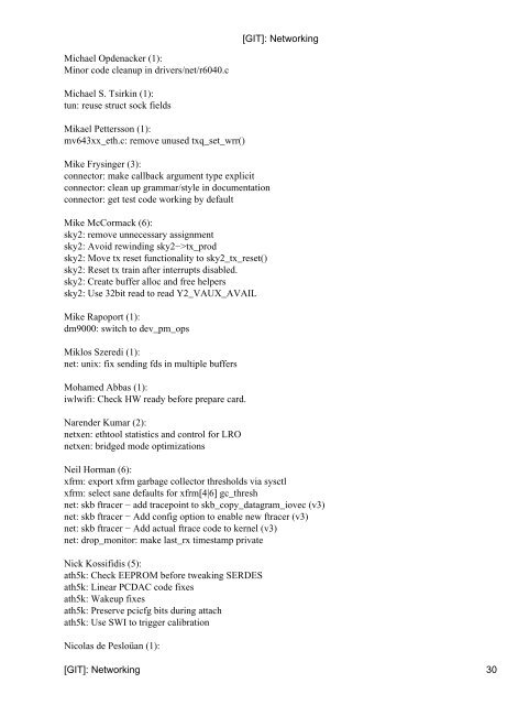 [GIT]: Networking - DerKeiler Linux Archive