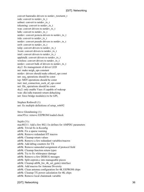 [GIT]: Networking - DerKeiler Linux Archive