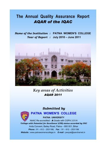 Year 2010-2011 - Patna Womens College