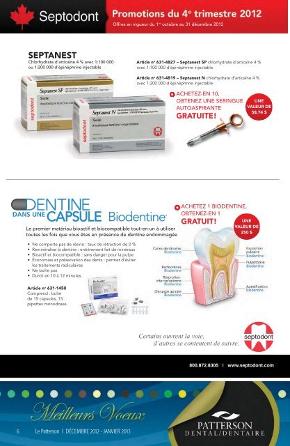 Catalogue 2 - Patterson Dental/Dentaire Canada