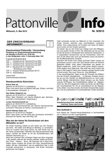 Pattonville Info Nr. 9 vom 9.5.2012