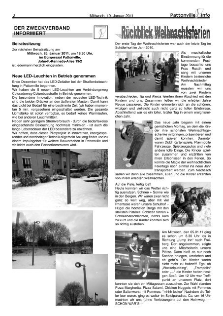 Pattonville Info 1/2011