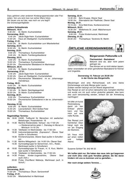 Pattonville Info 1/2011