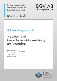 BGV A8: Sicherheits- und ... - Paul-Orzessek.de