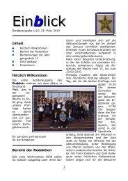 EinBlick-Sonderausgabe Abitur - Paul-Schneider-Gymnasium