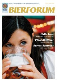 Servus Sammler PfÃ¼at di Ãffner Hallo Fans - Paulaner Brauerei ...