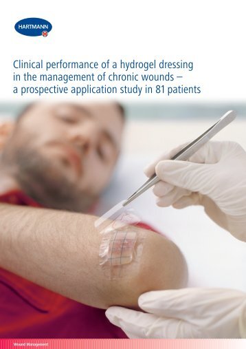 Clinical performance of a hydrogel dressing in the ... - Hartmann
