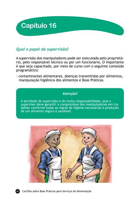 ANVISA â Cartilha sobre Boas PrÃ¡ticas para ServiÃ§os de AlimentaÃ§Ã£o