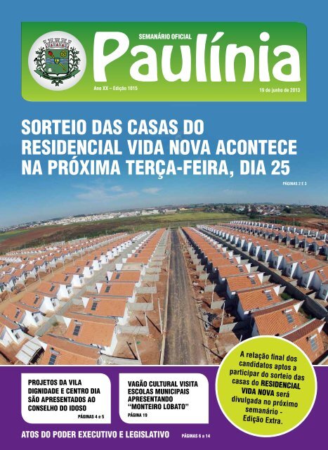 Prefeitura de Paulínia-SP implanta sistema de Recursos Humanos da