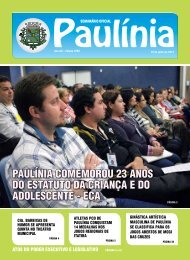 1020 - EdiÃ§Ã£o Normal - Prefeitura Municipal de PaulÃ­nia