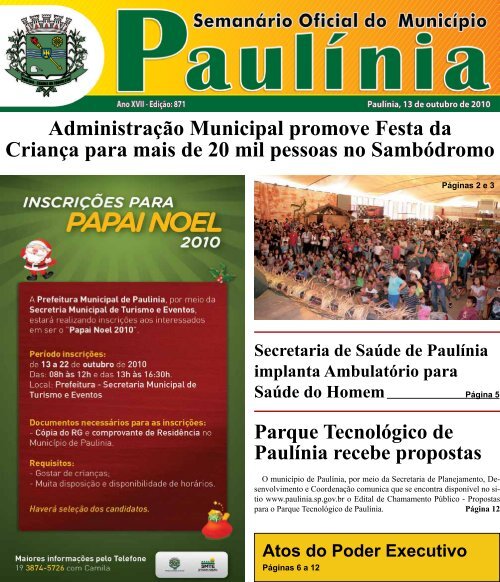 Prefeitura de Paulínia-SP implanta sistema de Recursos Humanos da