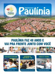 paulÃ­nia faz 48 anos e vai pra frente junto com vocÃª - Prefeitura ...