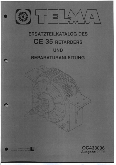 Reparaturanleitung TELMA CE 35 - Paul Wiegand GmbH