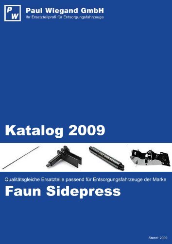 Faun Sidepress - Paul Wiegand GmbH