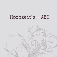 Hochzeit`s - ABC