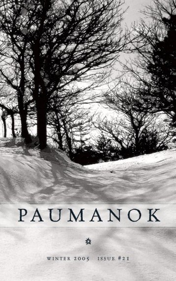 Download TPR #21 in PDF - The Paumanok Review