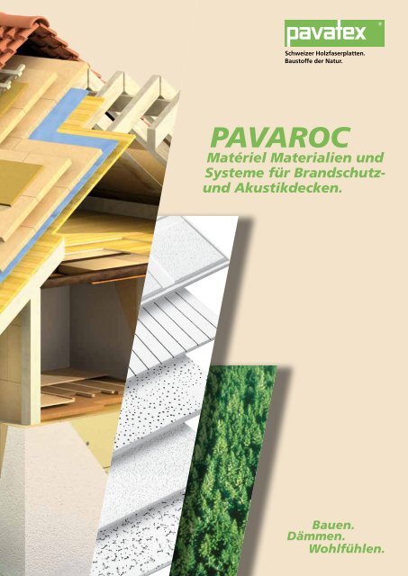 PAVAROC – Vielseitig. Dekorativ. Sicher. - Pavatex