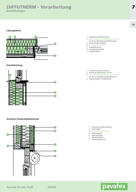 Technik fÃ¼r den Profi - Pavatex