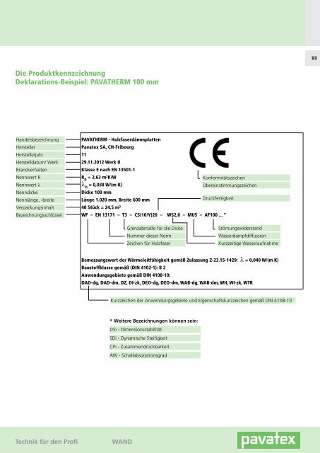 Technik fÃ¼r den Profi - Pavatex