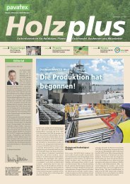 Download Zeitung als PDF - Pavatex