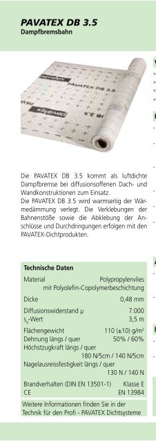 BauHandbuch 2013 - Pavatex