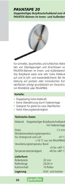 BauHandbuch 2013 - Pavatex