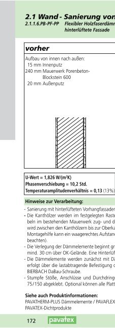 BauHandbuch 2013 - Pavatex