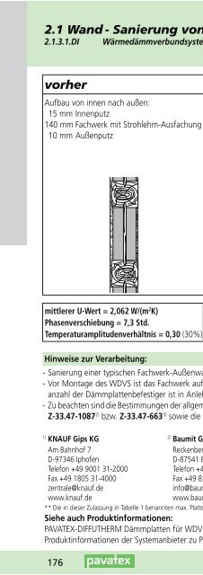 BauHandbuch 2013 - Pavatex