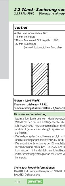 BauHandbuch 2013 - Pavatex