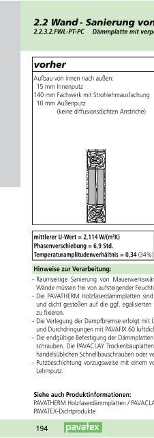 BauHandbuch 2013 - Pavatex