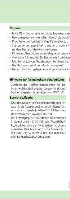 BauHandbuch 2013 - Pavatex