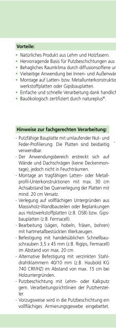 BauHandbuch 2013 - Pavatex