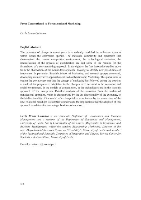 PDF - Sommario, introduzione e abstract - Pavia University Press