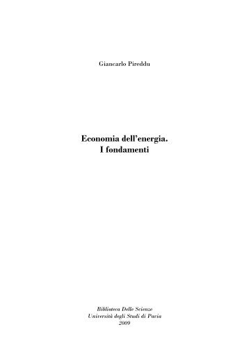 Indice e introduzione (253,43 KB) - Pavia University Press