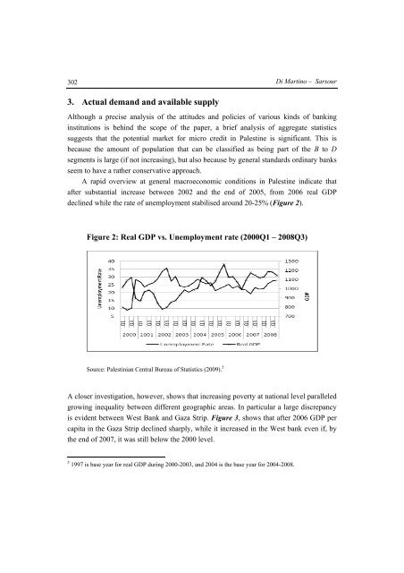 The Palestinian Economy. Theoretical and Practical Challenges