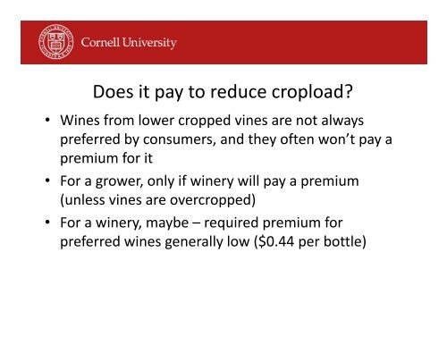 Crop Load Adjustment - PA Wine Grape Growers Network