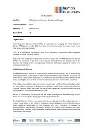 UK Payments Letter to Ms J Johns, HSBC Bank ... - Payments Council