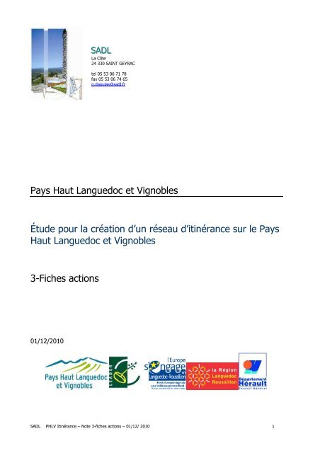 1a-fiches actions - Pays Haut Languedoc et Vignobles