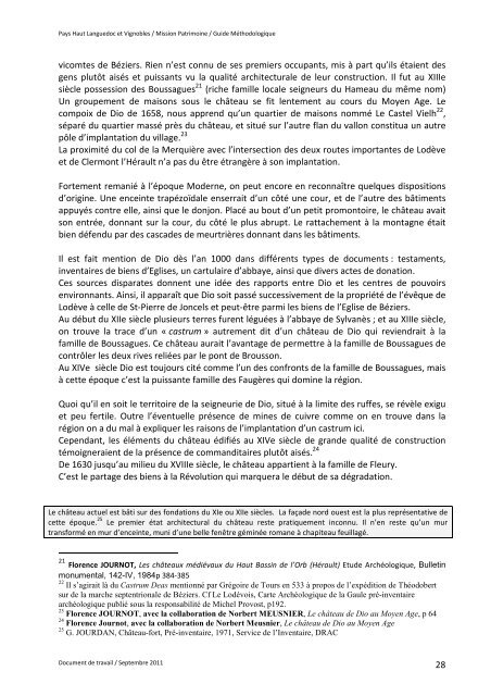 Guide MÃ©thodologique du Patrimoine - Pays Haut Languedoc et ...