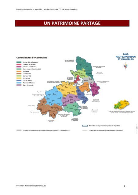 Guide MÃ©thodologique du Patrimoine - Pays Haut Languedoc et ...