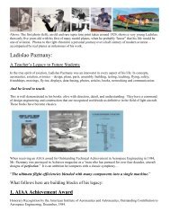 Ladislao Pazmany: - Pazmany Aircraft Corporation