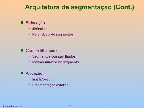 Slides Gerencia Memoria do Professor Wagner Zola - UTFPR