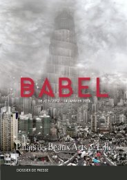 Babel - Palais des Beaux Arts de Lille