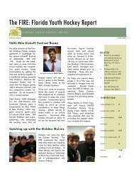 The FIRE: Florida Youth Hockey Report - Palm Beach Breakers ...